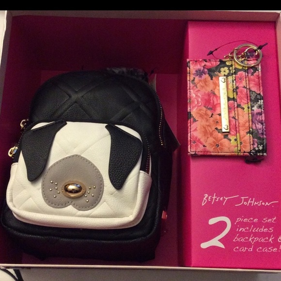 Betsey Johnson Handbags - Betsey Johnson Backpack with Cardholder NWT